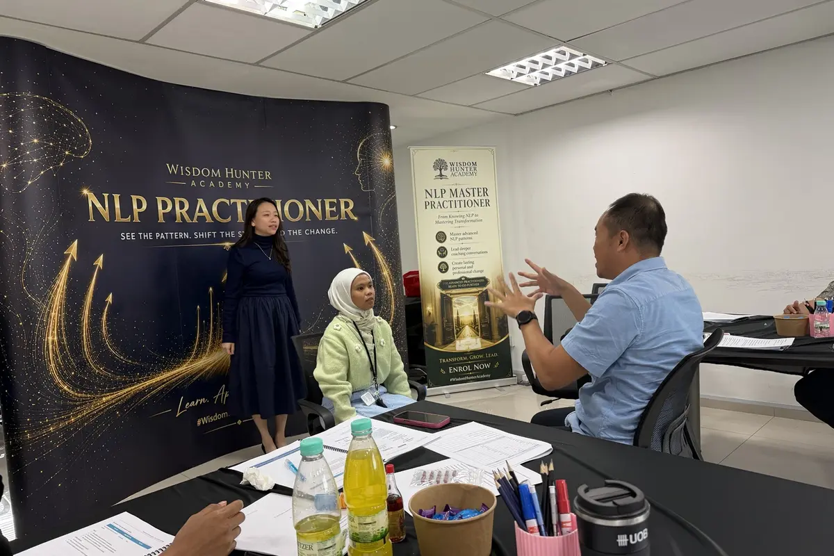 A live coaching demonstration with Malaysian participants